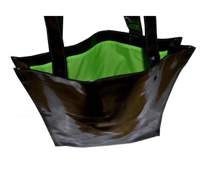 Lesklá taška přes rameno Loréal Inoa 34,5 x 32 x 6 cm - černá