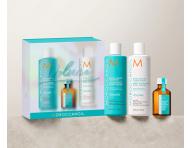 Drkov sada pro objem jemnch a oslabench vlas Moroccanoil Volume
