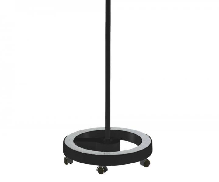 Zv�t�ovac� lupa s LED lampou na stojanu i s uchycen�m na st�l Weelko Mega+ Black - 5 dioptri�