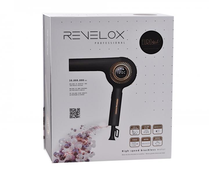 Profesionální fén na vlasy Eurostil Profesional Revelox - 1700 W, černý
