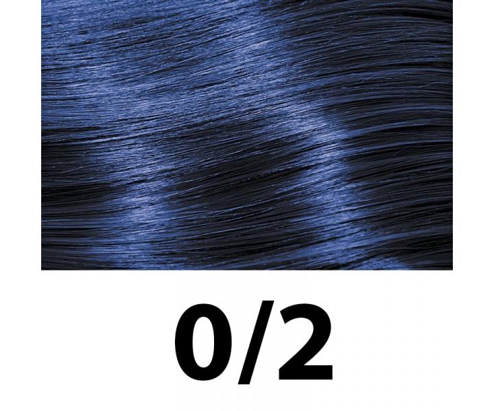 Barva na vlasy Subrina Professional Permanent Colour 100 ml - 0/2 kreativní mix tón - modrý
