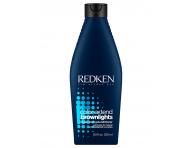 Dárková neutralizační a posilující sada Redken Color Brownlights - šampon + vosk + péče zdarma