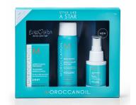 Sada pro objem Moroccanoil Style Like a Star Volume  + lehká olejová péče 25 ml ZDARMA