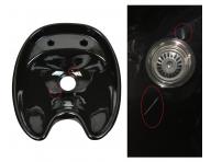 Kadeřnický mycí box Detail Fast - černý - II. jakost, oděrka umyvadla, kaz na kožence
