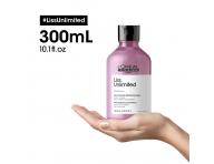Uhlazující šampon pro nepoddajné vlasy Loréal Professionnel Serie Expert Liss Unlimited - 300 ml