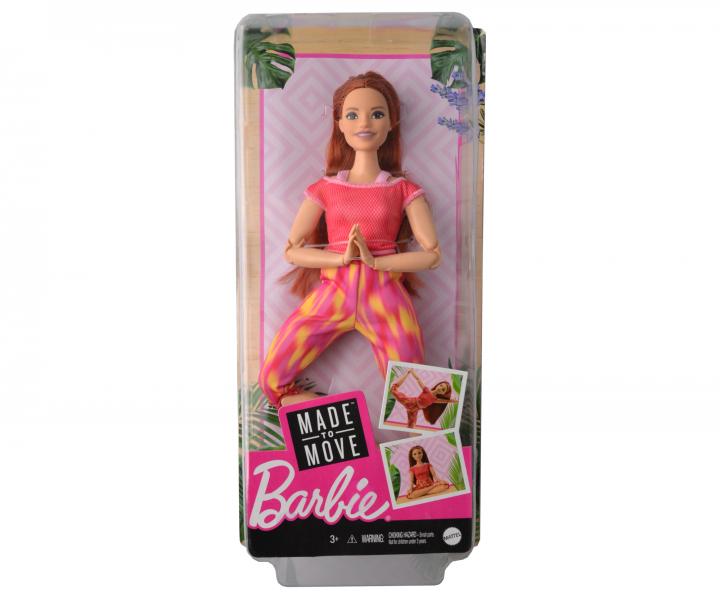 Panenka Barbie Made to Move s 22 ohebnmi klouby