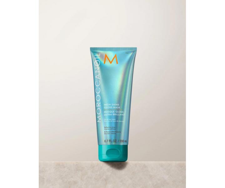 Revitalizační maska pro intenzivní lesk vlasů Moroccanoil High Shine Gloss Mask - 200 ml