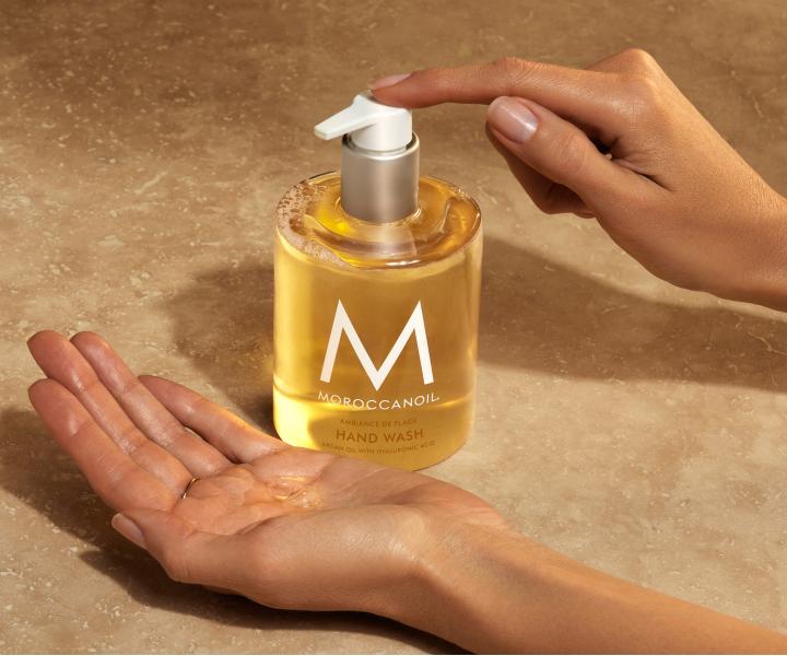 Tekuté mýdlo na ruce s arganovým olejem Moroccanoil Hand Wash Ambiance De Plage - 360 ml