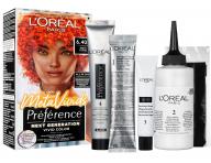Zesvětlovač a barva na vlasy Loréal Paris Préférence Meta Vivids - 6.403 meta coral - intenzivní měděná