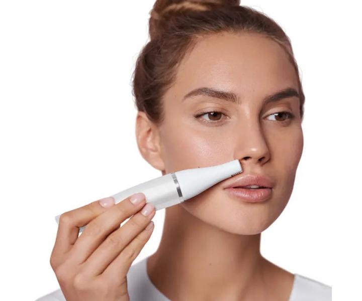 Epilátor pro epilaci obličeje, čištění a tónování pleti 3v1 Braun FaceSpa Pro 912 - bílý