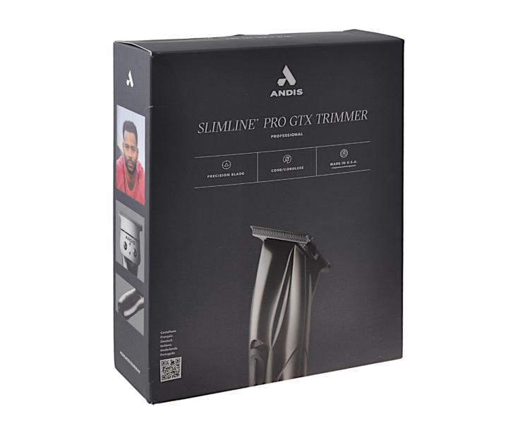 Profesionální konturovací strojek Andis SlimLine Pro GTX D-8 32945 - chromový