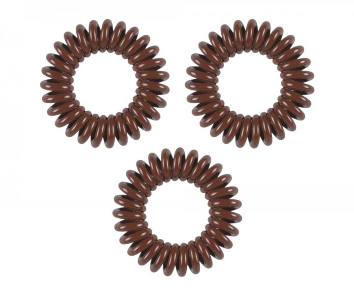 Spir�lov� gumi�ka do vlas� Invisibobble Original Pretzel Brown - 3 ks