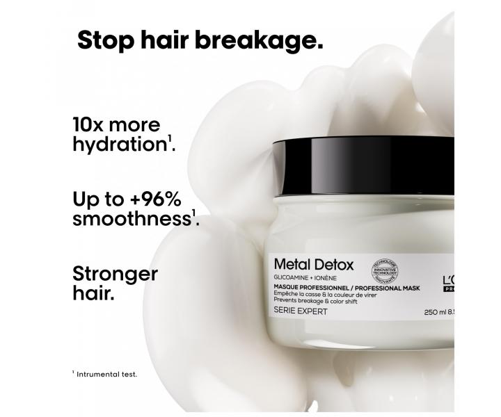Řada pro barvené a poškozené vlasy L’Oréal Professionnel Serie Expert Metal Detox