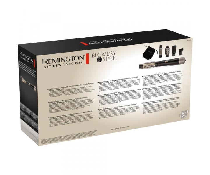 Horkovzdušný rotační kartáč Remington Blow Dry & Style AS7580 - 1000 W, černý