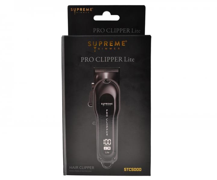 Profesion�ln� st�ihac� strojek Supreme Trimmer Pro Clipper Lite STC5000 - �ern�
