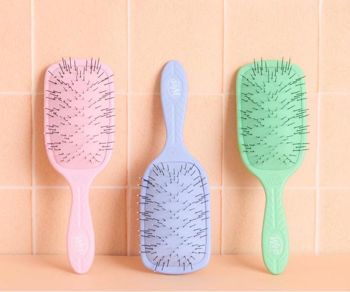 Kartáč na rozčesávání hustých vlasů Wet Brush Go Green Thick Hair Paddle Detangler - růžový