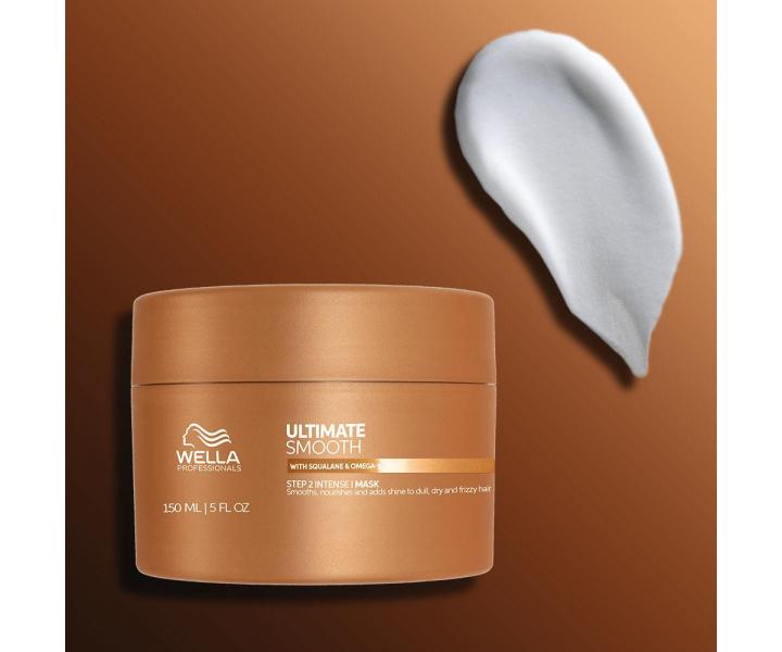 Řada pro výživu suchých a krepatých vlasů Wella Professionals Ultimate Smooth
