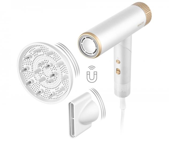 Fn na vlasy Sencor High Speed Hair Dryer SHD 9050GD - 1300 W, perleov bl