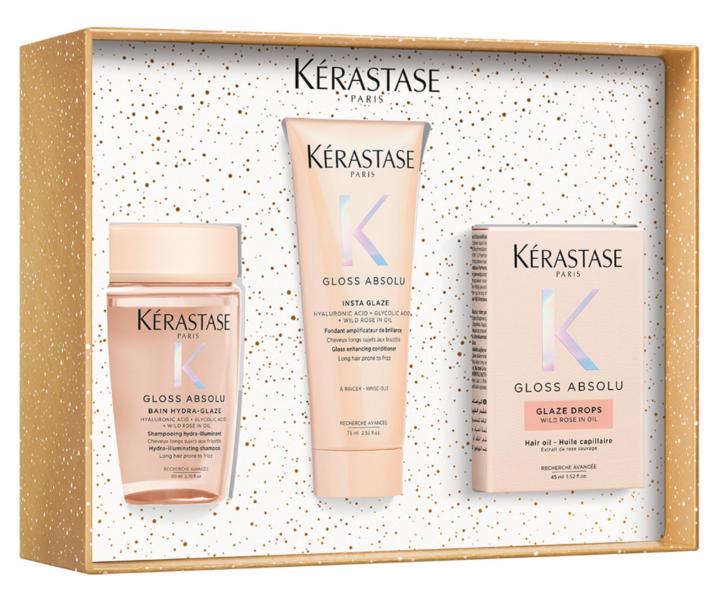 ada pro hydrataci a rozjasnn dlouhch vlas se sklonem ke krepatn  Krastase Gloss Absolu