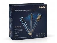Multifunkční horkovzdušný kartáč na vlasy BaByliss Air Wand 3in1 AS6550E - 1600 W, tmavě modrý