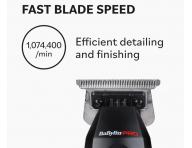 Profesion�ln� konturovac� strojek na vlasy BaByliss Pro FreshFX T-Blade Trimmer FX76E - �ern�