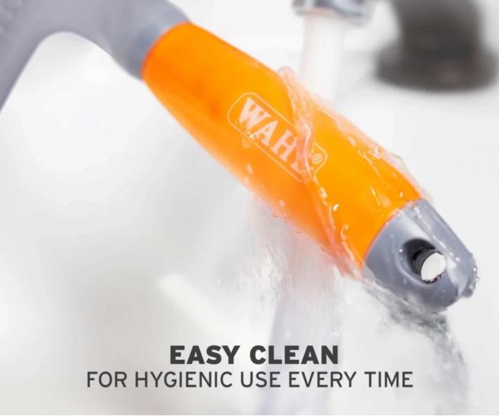 Oboustrann� vy�es�vac� h�eben na zv��ec� srst Wahl Professional Double Row Rake 58443 - oran�ov�
