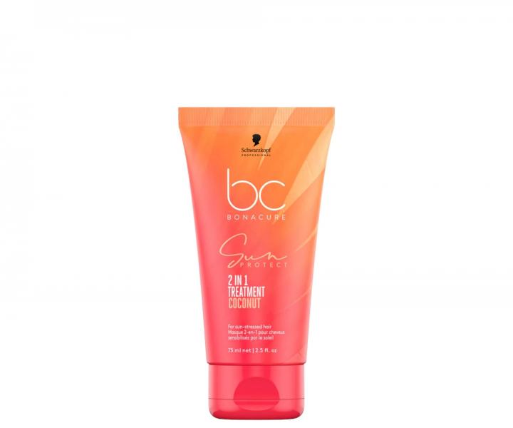 Cestovn� sada pro vlasy nam�han� sluncem Schwarzkopf Professional BC Bonacure Sun Protect + 2 kosmetick� ta�ky zdarma