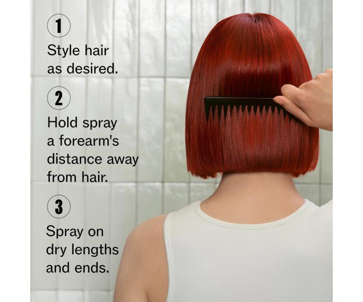 Lehk� sprej pro lesk a hladkost barven�ch vlas� Wella Professionals Ultimate Color Shine Spray - 95 ml