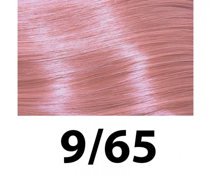 Přeliv na vlasy Subrina Professional Demi Permanent 60 ml - 9/65 velmi světlá blond - mahagonová