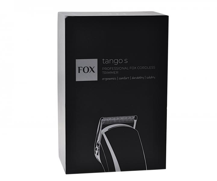 Konturovac strojek na vlasy a vousy Fox Tango S, stbrn - rozbalen, pouit