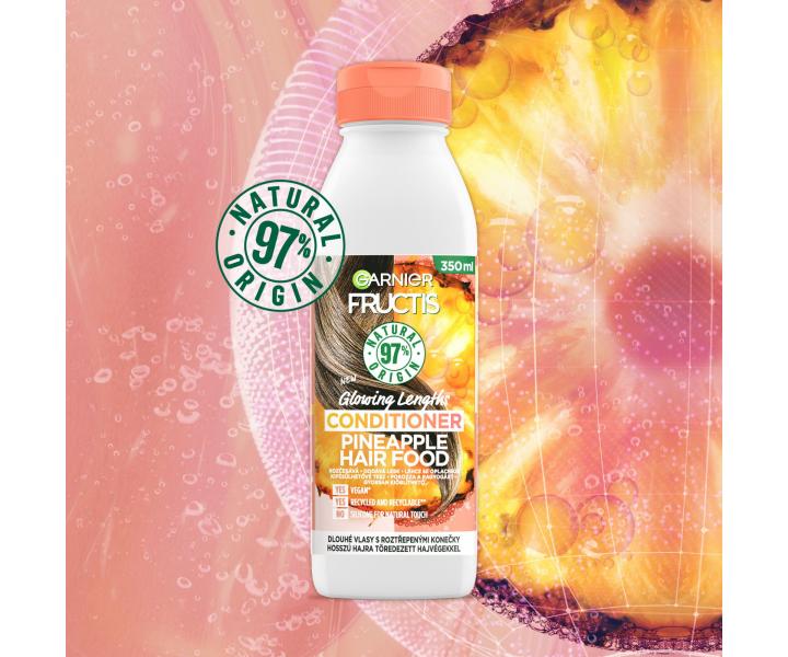 Řada pro dlouhé vlasy s roztřepenými konečky Garnier Fructis Pineapple Hair Food