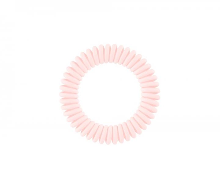 Tenká spirálová gumička do vlasů Invisibobble Slim Retro Dreamin' Cuter Than You Pink - růžová, 3 ks