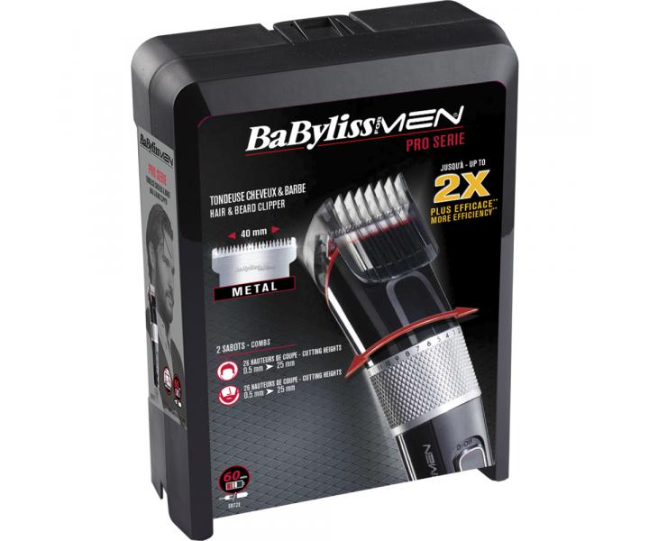 Zastřihovač vlasů a vousů BaByliss E972E - použité, poškozený obal