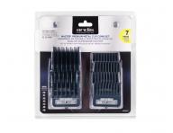 Sada náhradních nástavců Andis Master® Premium Metal Clip Comb Set - 7 ks