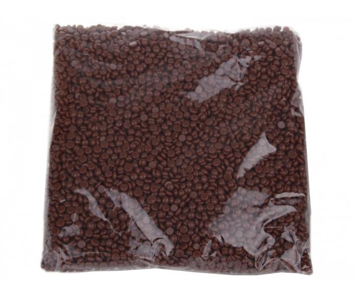 Depilační vosk pro všechny typy pleti s čokoládou Sibel Pearls - 1000 g