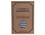 Pláštěnka na stříhání Sibel Barburys Stripes Barbering Cape - pruhovaná