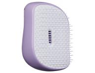 Kartáč na vlasy Tangle Teezer Compact - Girl Power, bílá/fialová