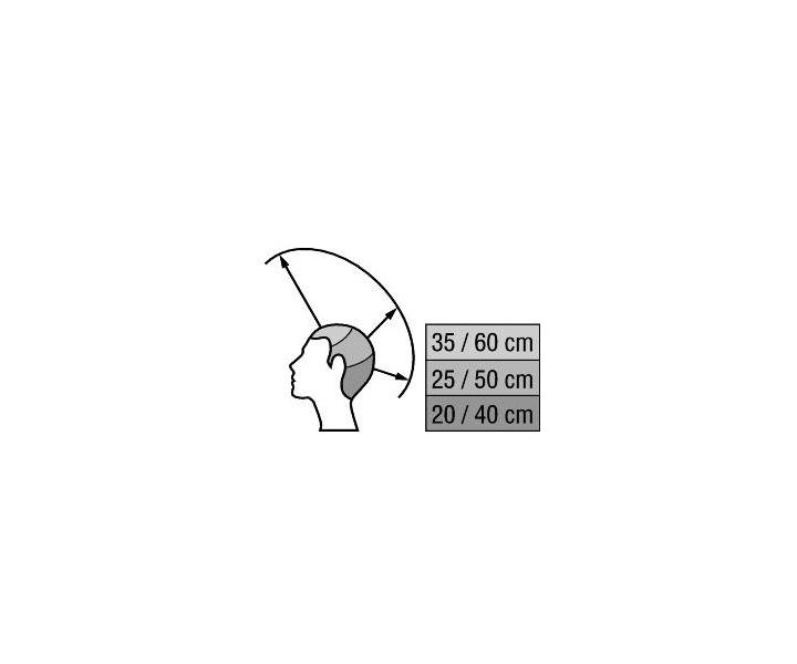 Cvin hlava dmsk s prodnmi vlasy ELENA 60, Original Best Buy - hnd 20 - 50 cm - bez obalu