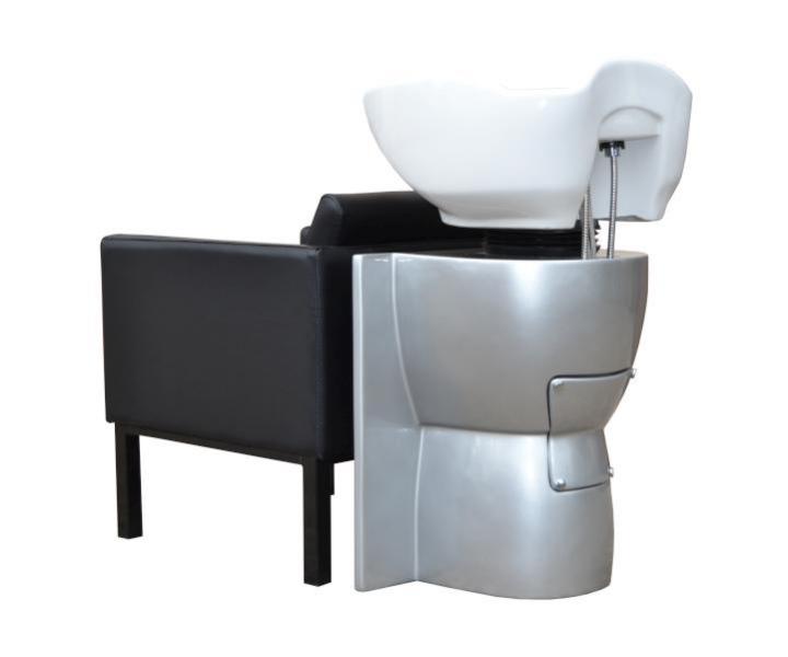 Kadeřnický mycí box Detail Duo standard, černý - II. jakost - oděrky na korpusu