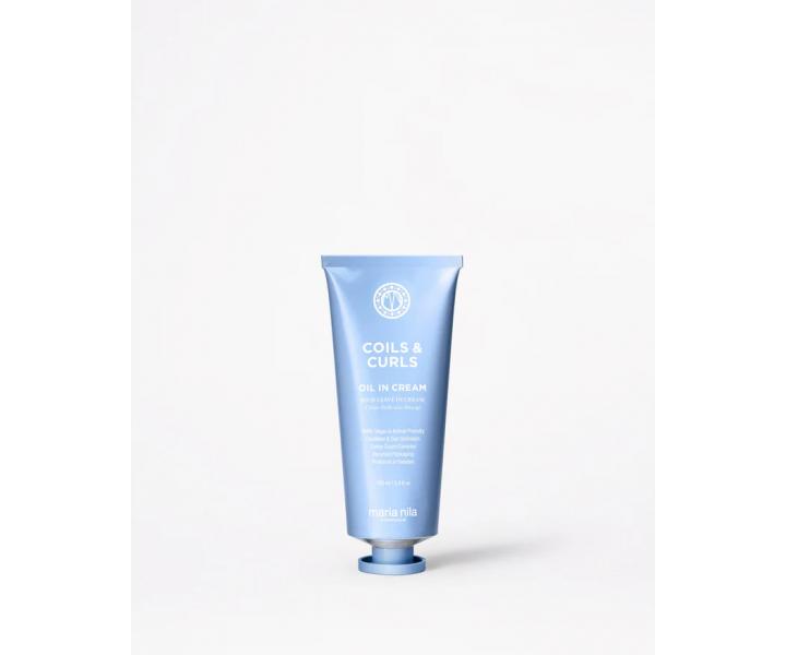 Bezoplachový vyživující krém pro kudrnaté vlasy Maria Nila Coils & Curls Oil In Cream - 100 ml