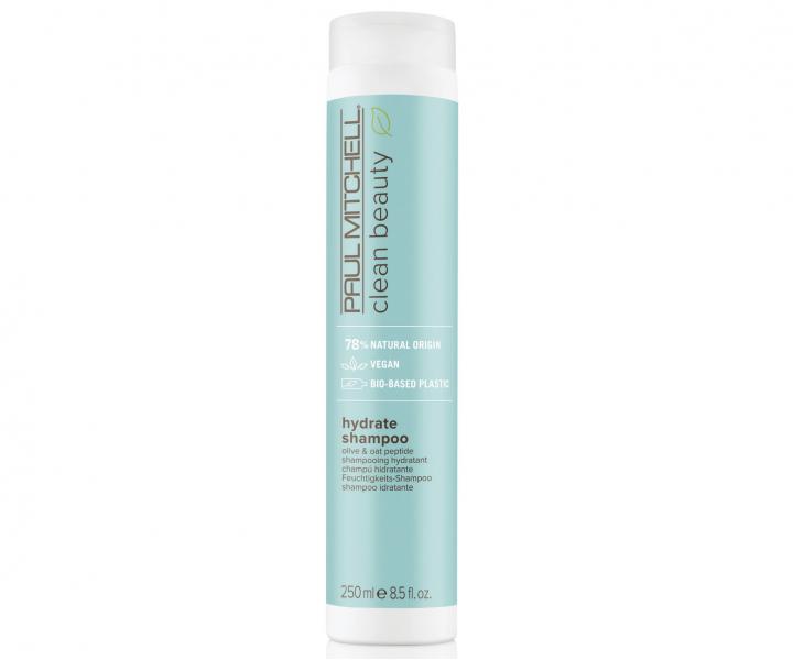 Drkov sada pro such vlasy Paul Mitchell Clean Beauty Hydrate + kvtin se semnky zdarma