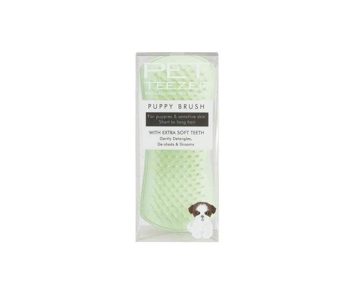 Kartáč pro štěňata Pet Teezer Puppy Brush - zelený