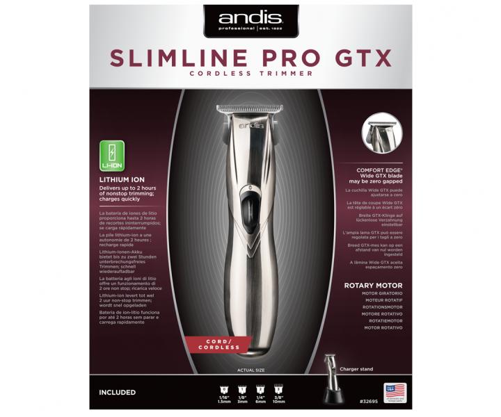 Profesionální strojek na vlasy Andis Slimline Pro GTX 32695