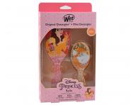 Dárková sada kartáčů na vlasy Wet Brush Original Detangler a Mini Detangler Disney Princess Belle