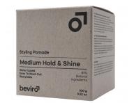 Stylingov� pasta pro lesk vlas� se st�edn� fixac� Beviro Styling Pomade Medium Hold & Shine - 100 g