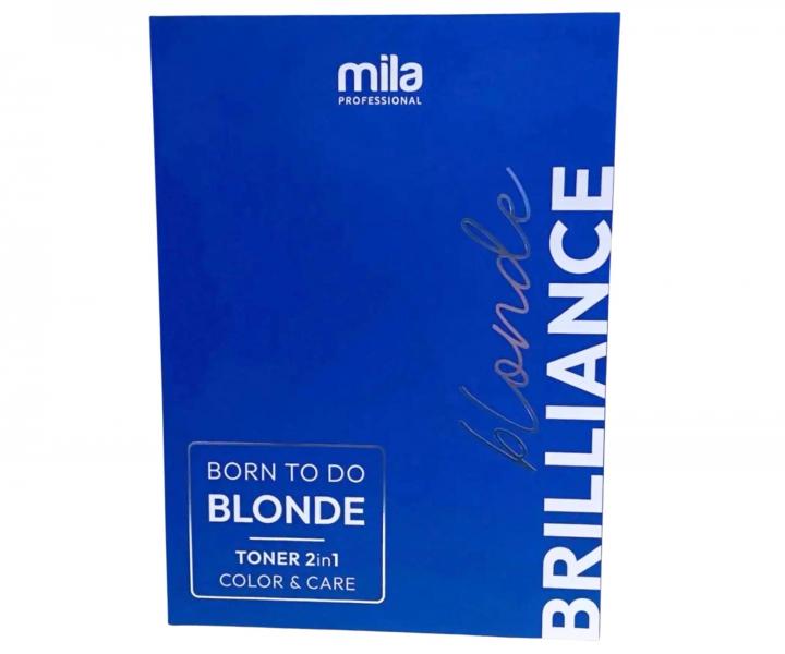 Vlasov vzornk toner Mila Professional Blonde Brilliance