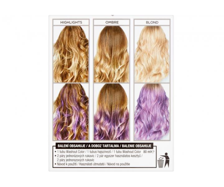 Vymvajc se barva Loral Colorista Washout Purple Hair