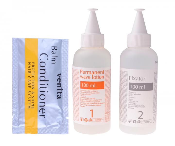 Trval ondulace pro permanentn vlny Venita Perfect Permanent Wave Lotion - 2 x 100 ml