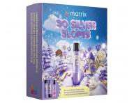 D�rkov� sada pro neutralizaci �lut�ch t�n� blond a mel�rovan�ch vlas� Matrix So Silver Slopes