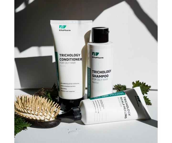 Sada pro p��i o vlasy a poko�ku se sklonem k nadm�rn� tvorb� ko�n�ho mazu Elfa Pharm Trichology For Oily Hair